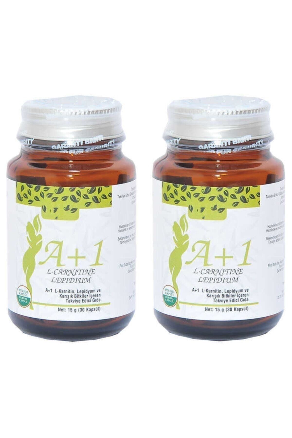 A1 L-carnitine Bitki Extratlı 30 Kapsül ( 2 ADET )